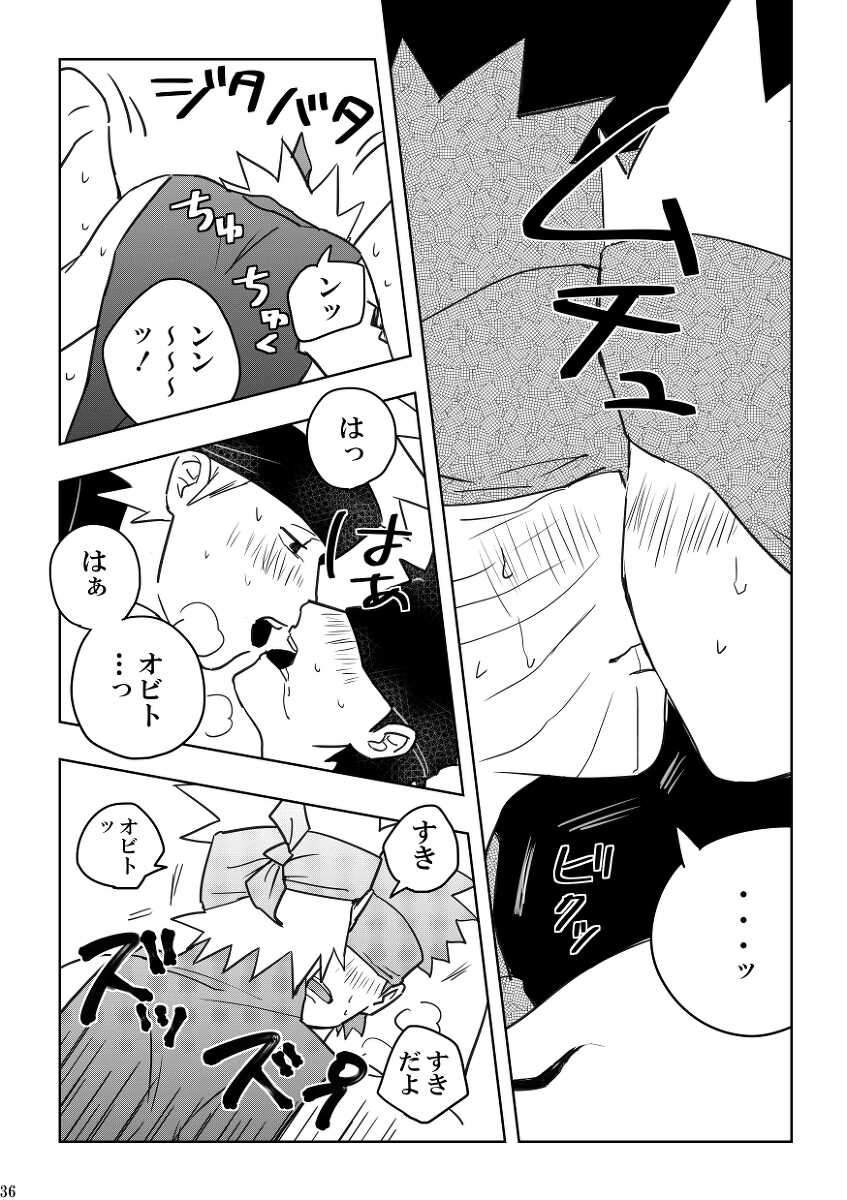 [Tomoshi] Chuumon no ooi mekakushi no otoko (Naruto) - Page 36