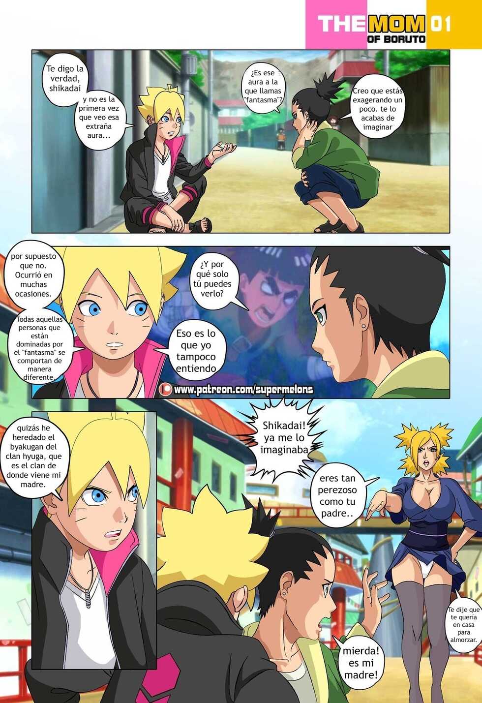 [Super Melons] The mom of Boruto (Naruto) [Spanish] - Page 2