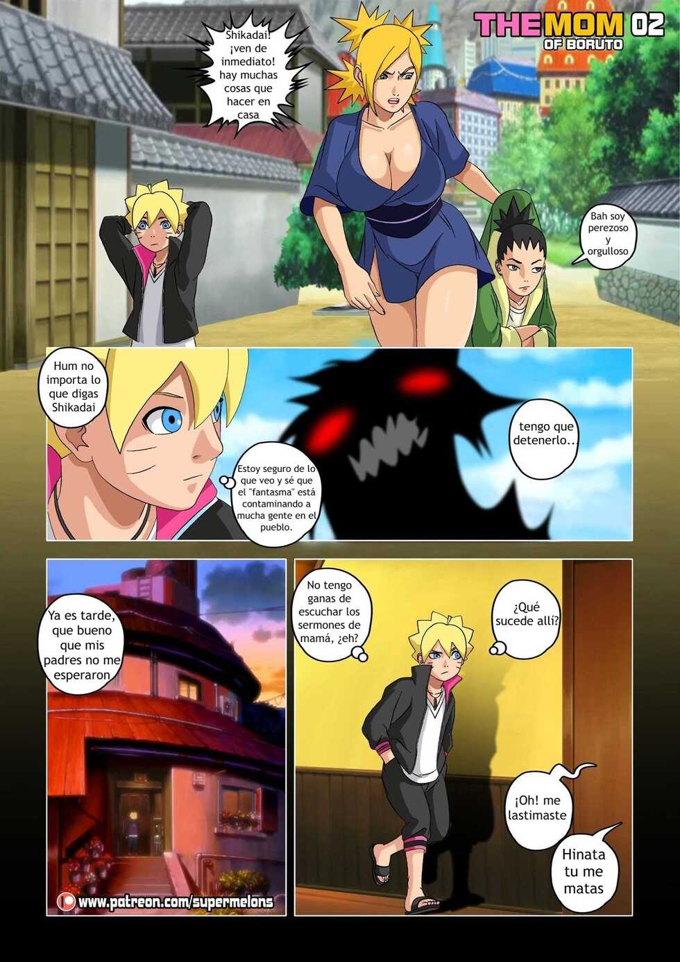 [Super Melons] The mom of Boruto (Naruto) [Spanish] - Page 3