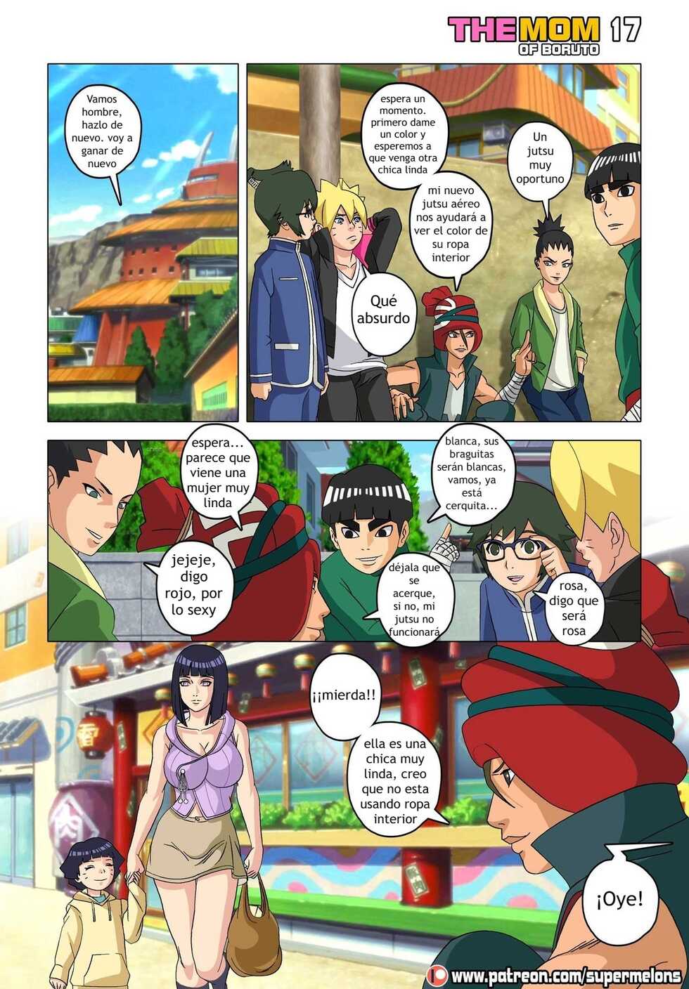 [Super Melons] The mom of Boruto (Naruto) [Spanish] - Page 18