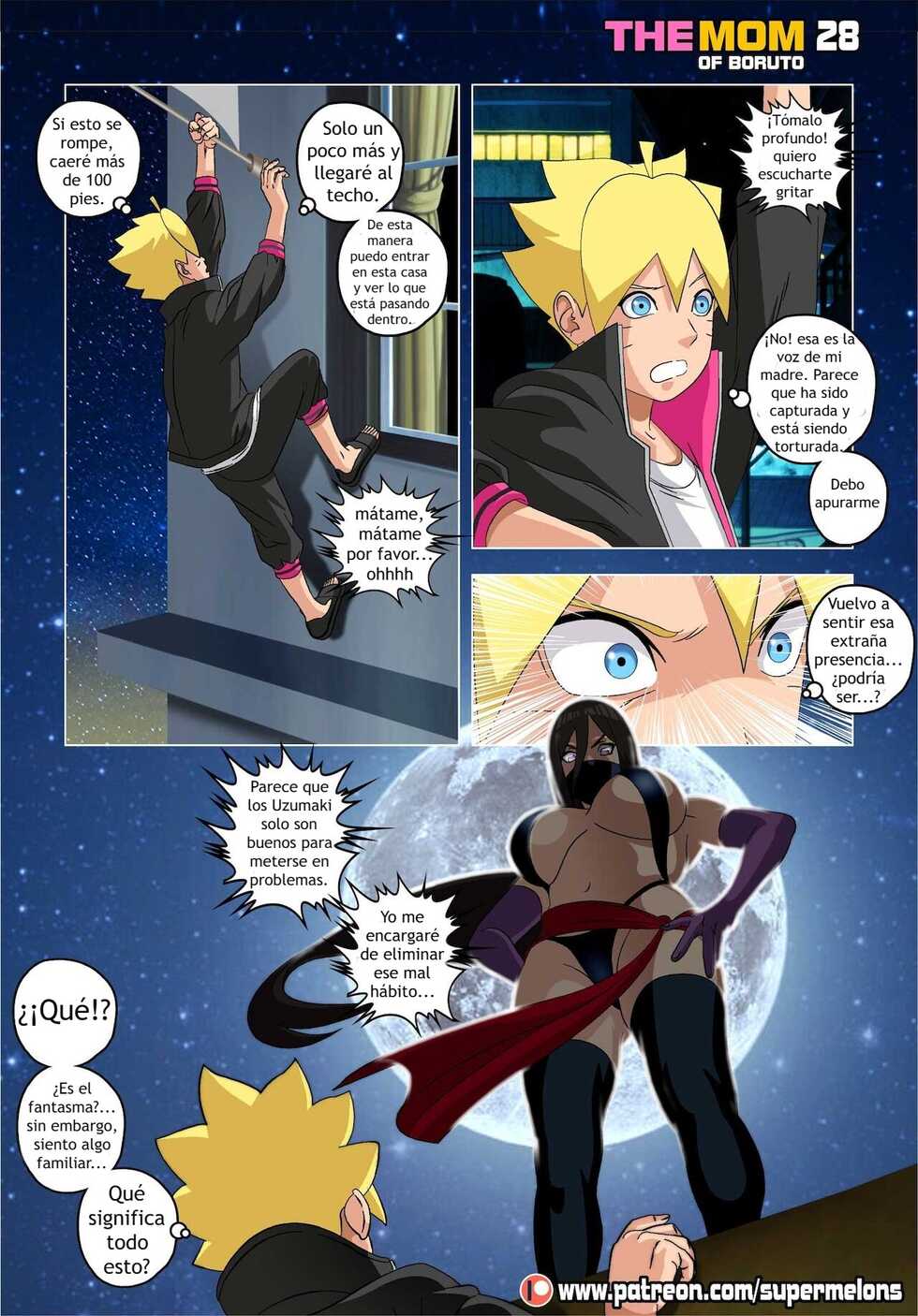 [Super Melons] The mom of Boruto (Naruto) [Spanish] - Page 29