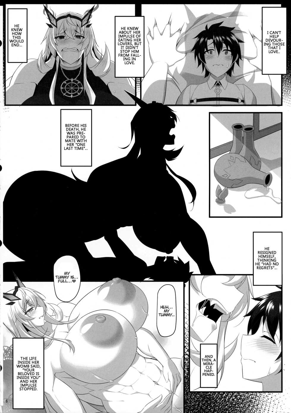 (C99) [IRON FIN (tethubire)] barghest BREAST (Fate Grand Order) [English] [hardcase8translates] - Page 6