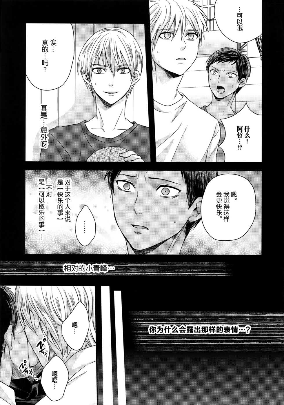 (C84) [Karaage Of The Year (Karaage Muchio)] AOKAN (Kuroko no Basuke) [Chinese] [转尾巴猫汉化] - Page 18