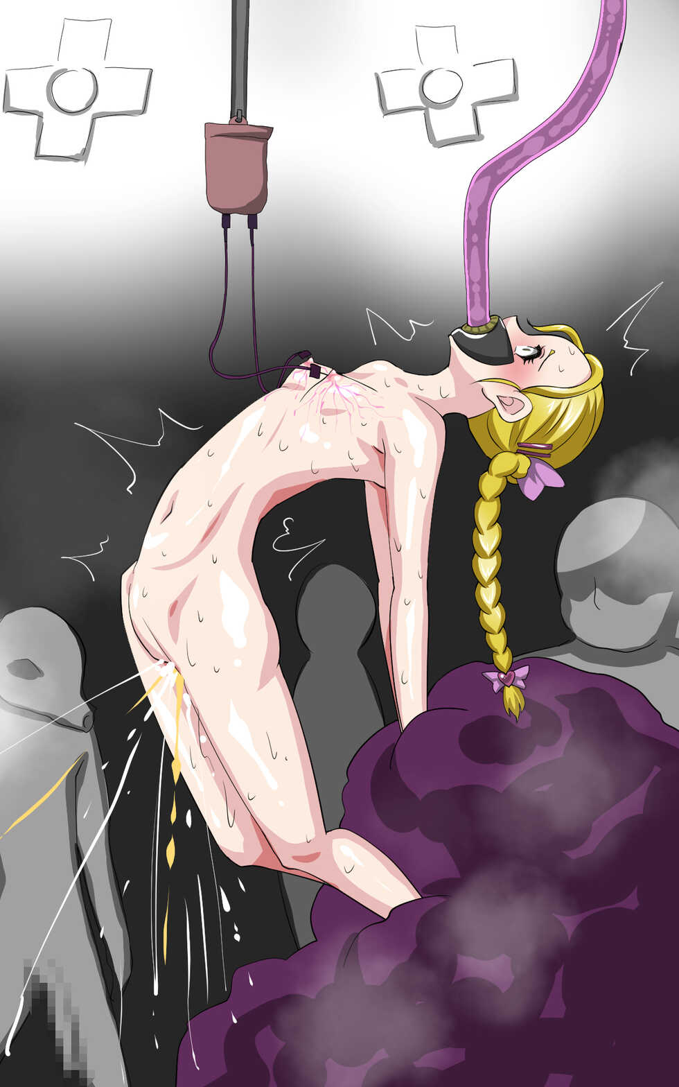 [Digital Wife Project (Jyantaku)] Hitori dake Jikken Kankaku de Moteasobu. Ningen Haisetsu ga Ichiban Kimochi Ii. (Futari wa PreCure Max Heart) - Page 4