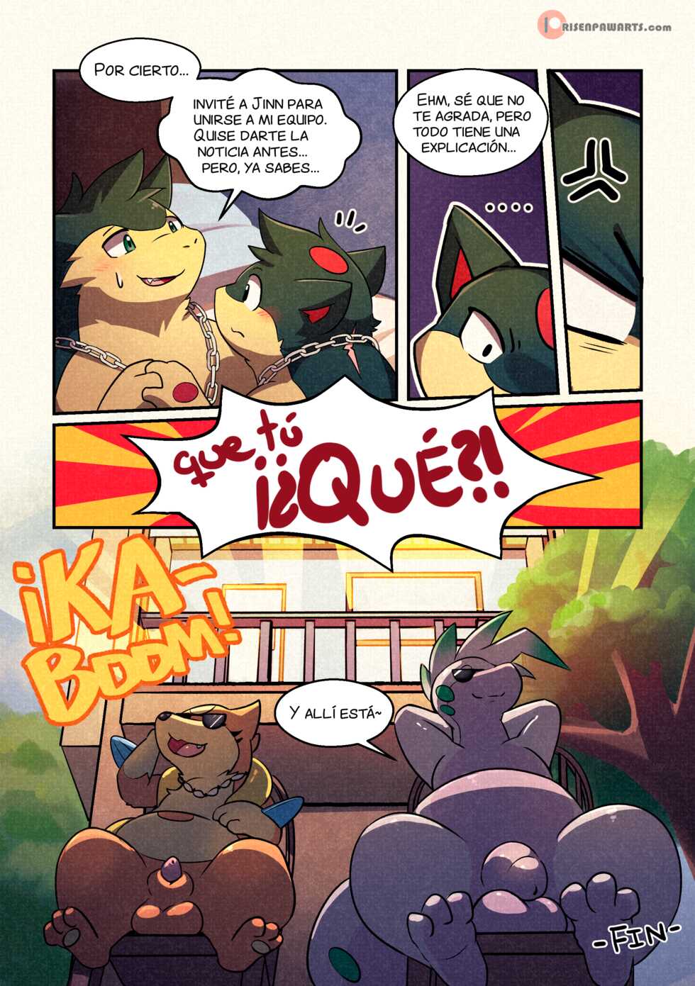 [Risenpaw] Shadow of the Flame | La Sombra De La Llama [Spanish] [Koinu] - Page 28
