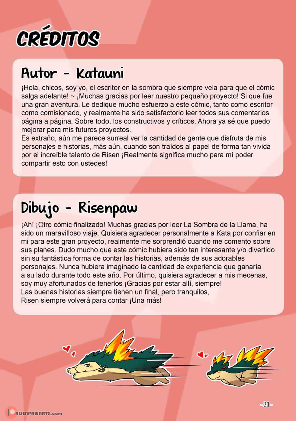 [Risenpaw] Shadow of the Flame | La Sombra De La Llama [Spanish] [Koinu] - Page 29