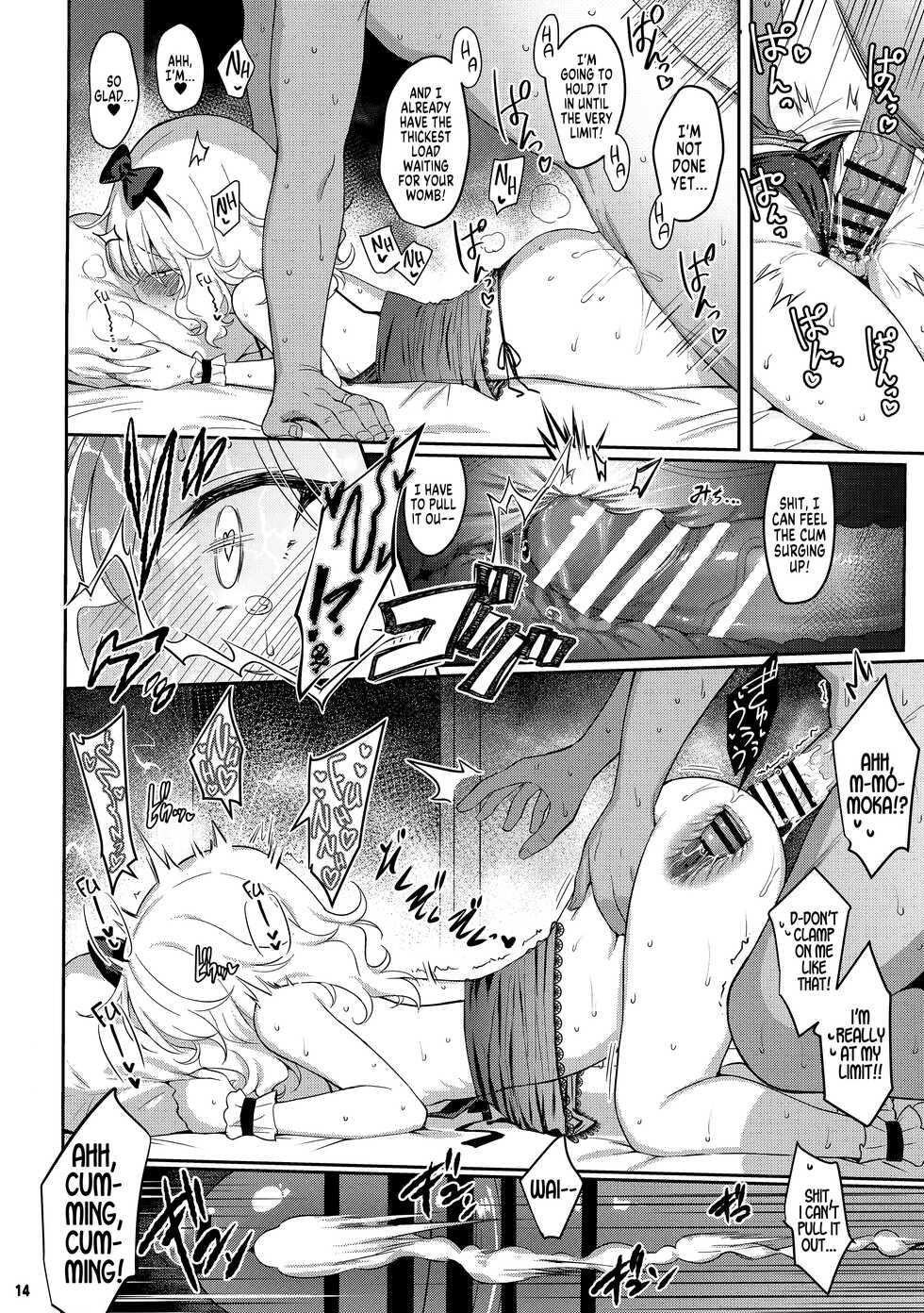 (C99) [Horizontal World (Matanonki)] Momoka Warui Tsuma ~Momoka Yoitsuma 4~  | Dirty Wife Momoka ~Sweet Wife Momoka 4~ (THE IDOLM@STER CINDERELLA GIRLS) [English] [MegaFagget] - Page 13