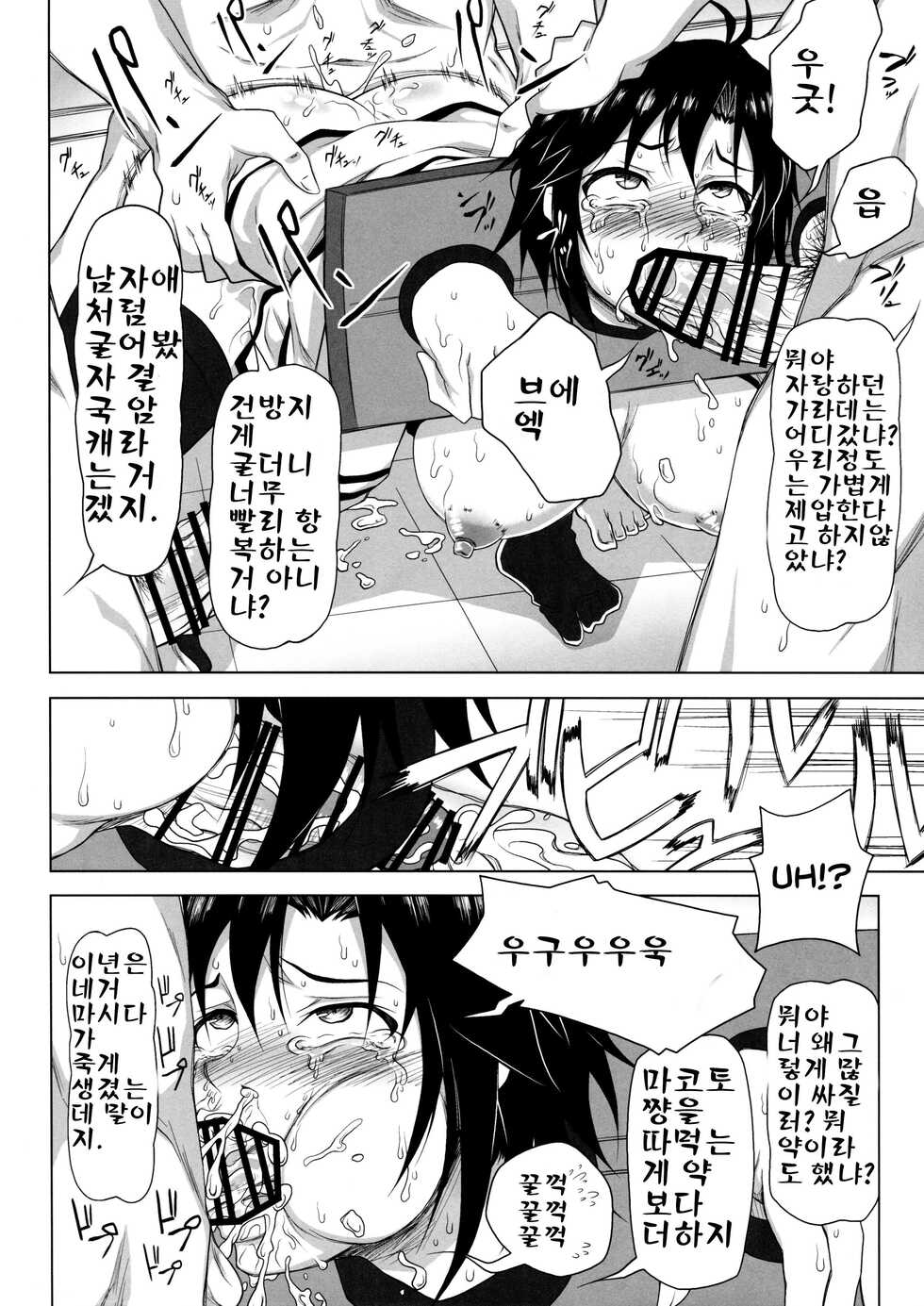 (C92) [Redbell (Akazawa Fuyuki)] Kangoku Senkan (THE iDOLM@STER) [Korean] - Page 13