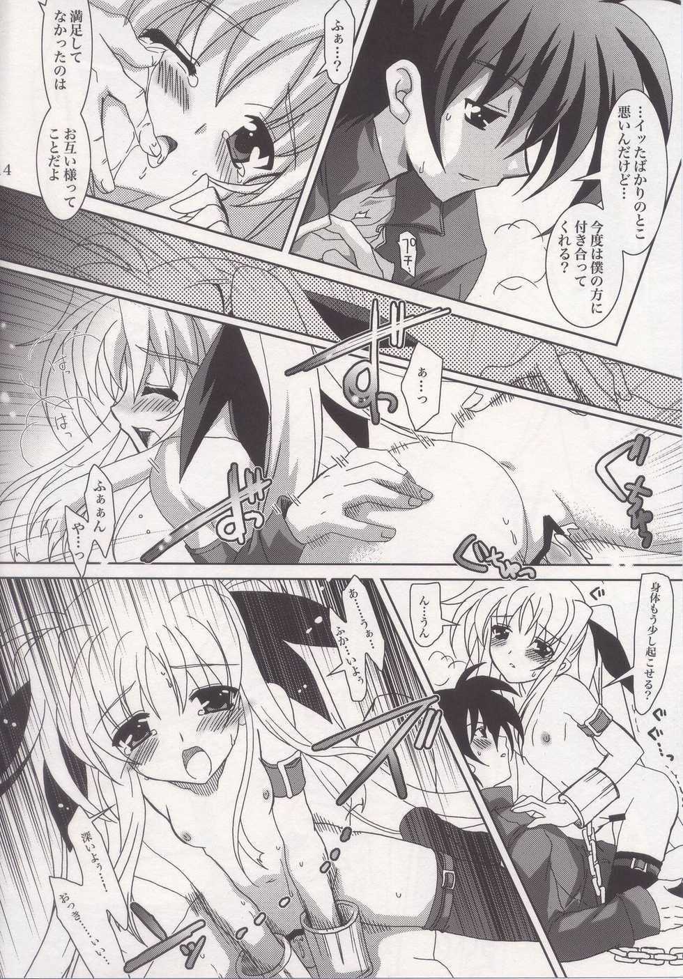 (C73) [PLUM (Kanna)] Mahou Shoujo Magical SEED HeaveN (Mahou Shoujo Lyrical Nanoha) - Page 12