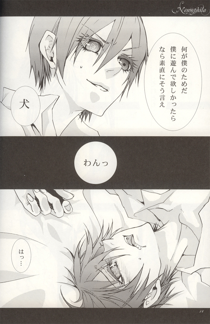 [sagawa EX (Hikyaku Sanjo, Hikyaku Choujo)] Nemophila (Kuroshitsuji) [Incomplete] - Page 12