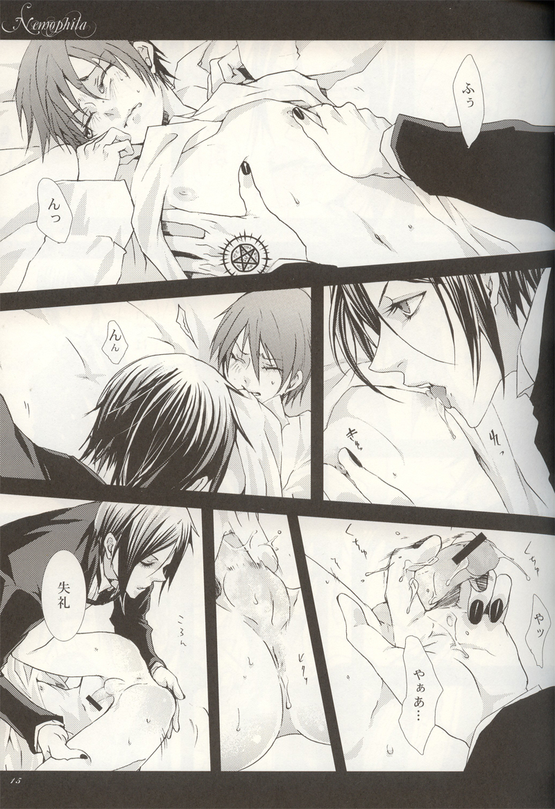 [sagawa EX (Hikyaku Sanjo, Hikyaku Choujo)] Nemophila (Kuroshitsuji) [Incomplete] - Page 13