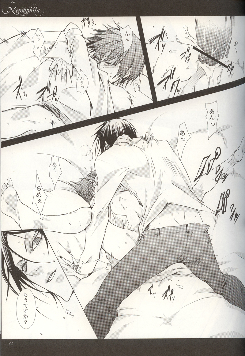 [sagawa EX (Hikyaku Sanjo, Hikyaku Choujo)] Nemophila (Kuroshitsuji) [Incomplete] - Page 17