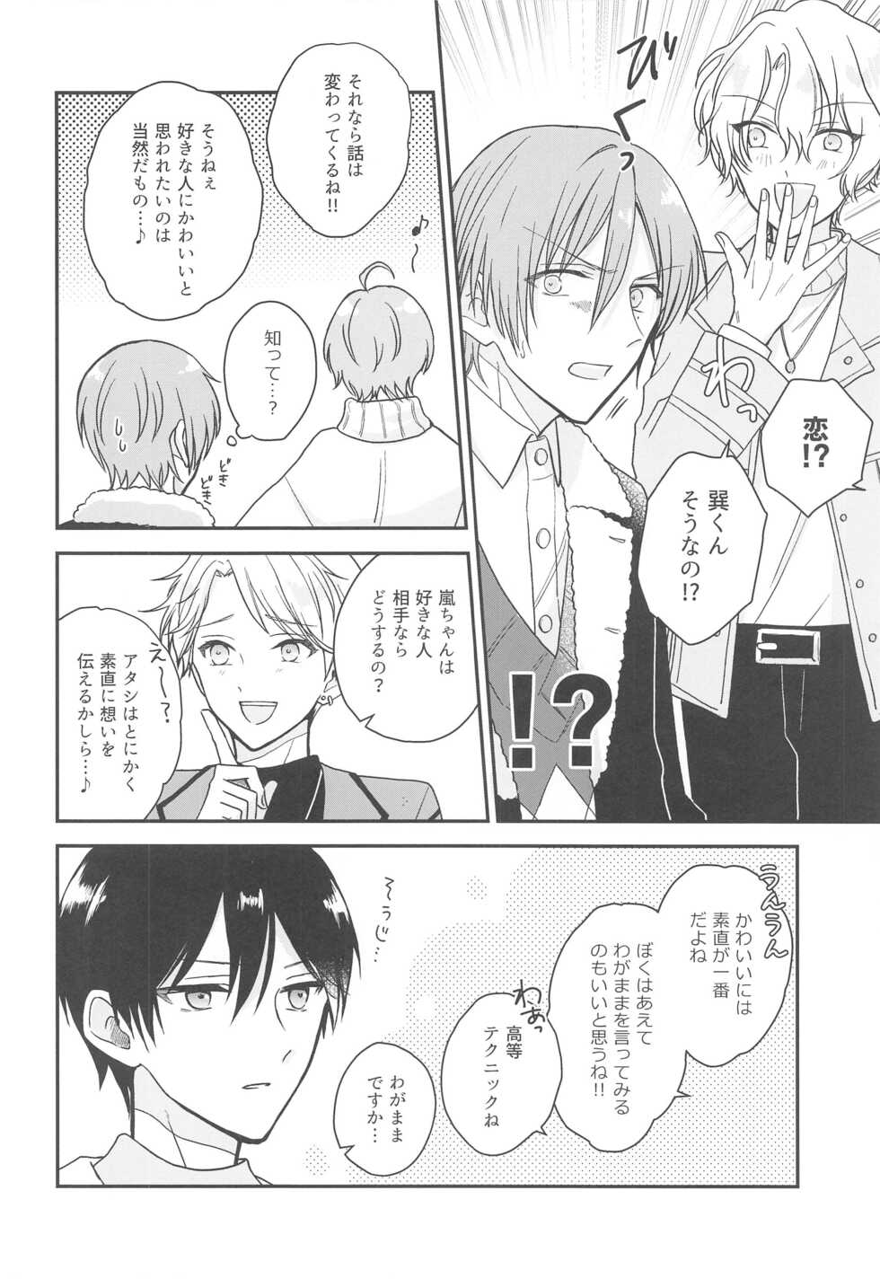 (brilliant days 30) [Neko to Sumire (Nishi)] Kawaii Hito de Isasete (Ensemble Stars!) - Page 7