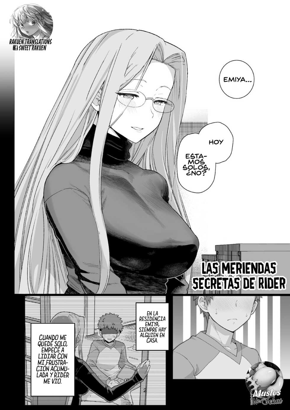 [Mochinchi (Mo)] Rider-san no Tsumamigui (Fate/stay night) [Spanish] [Rakuen Translations & Muslos no Sekai] [Digital] - Page 3