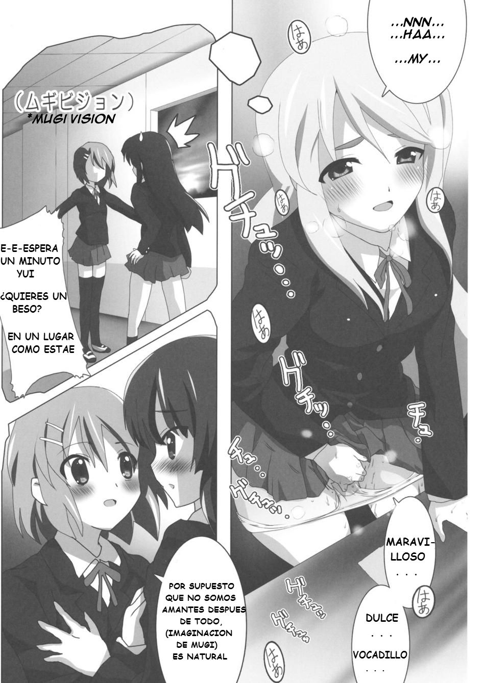 (Houkago Tea Time) [Lezmoe! (Oyu no Kaori)] K-ON Bon!? (K-ON!) [Spanish] - Page 10