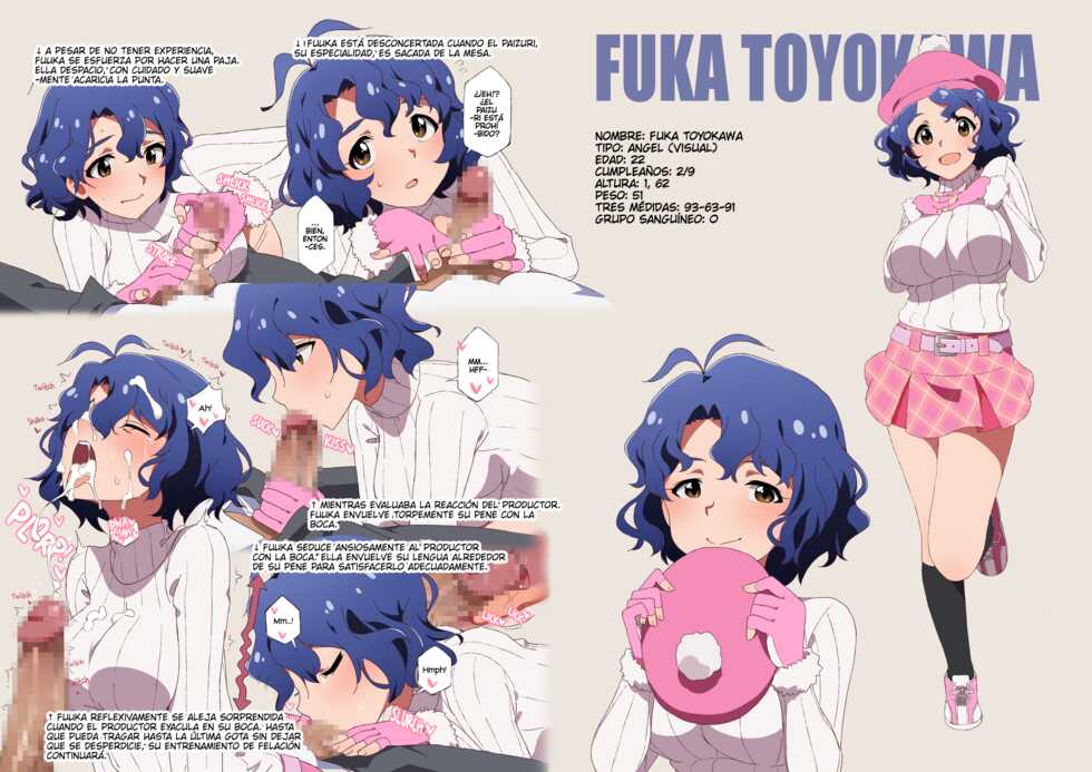 [Sandai Yokkyuu (Kozakura Nanane)] LIP SERVICE | Servicio de Labios (THE IDOLM@STER MILLION LIVE!) [Spanish] [Yukipo Sc@ns] [Digital] - Page 8