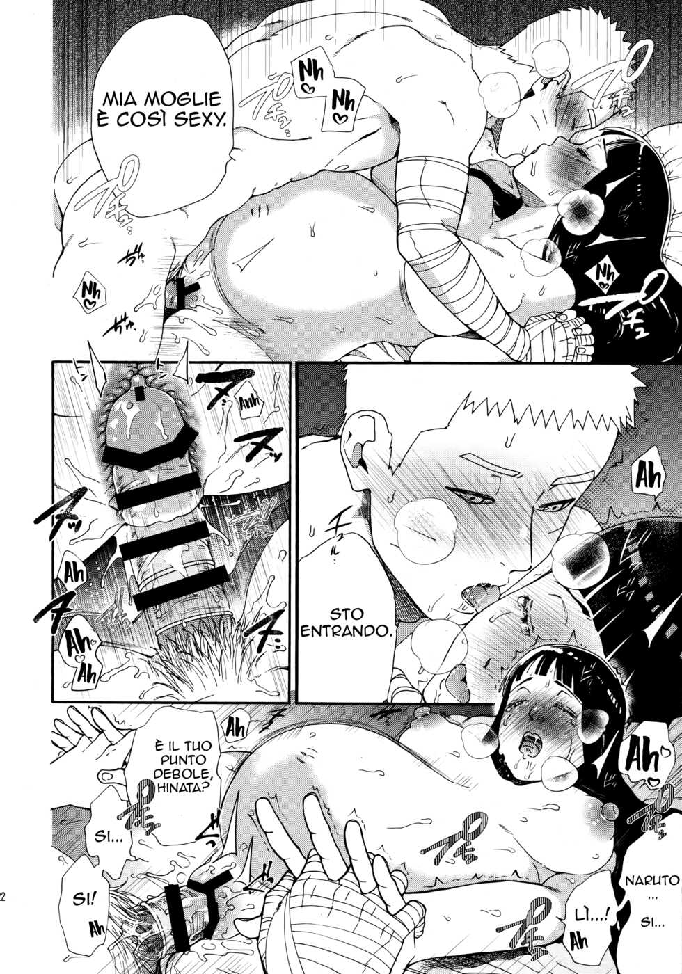 (Chou Zennin Shuuketsu 2019) [a 3103 hut (Satomi)] Maternity May Club (Naruto) [Italian] - Page 23