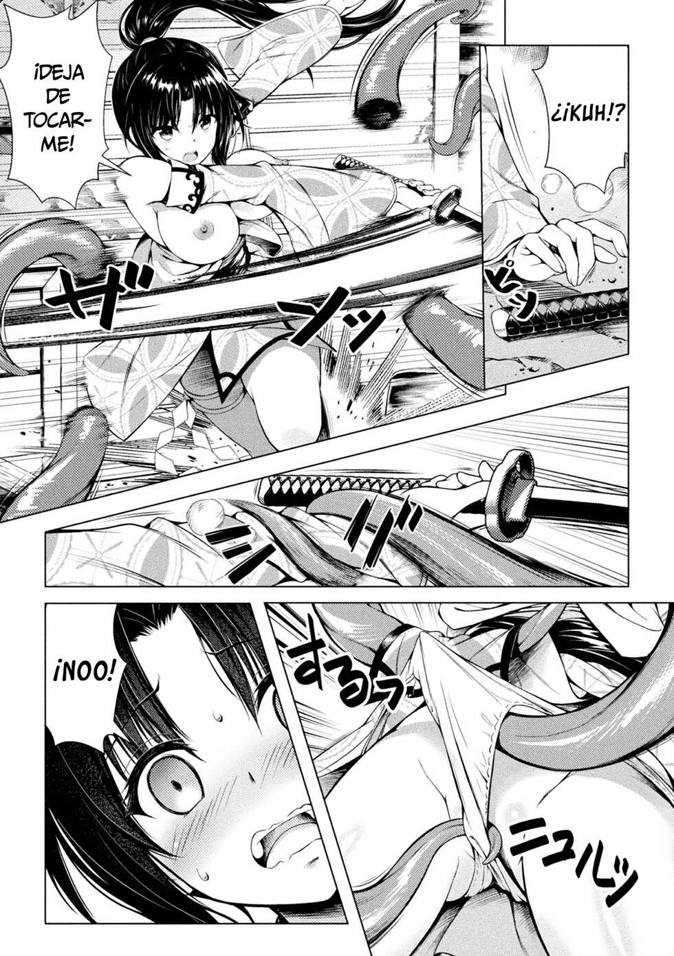 [Denji Houniki] Futsumashi Omocha-ka Keikaku (2D Comic Magazine Shokushu Beya Seigi no Heroine Nikugoku Ryoujoku de Mesu Ochi Acme Vol. 2) [Spanish] [Lolbooru Scan] [Digital] - Page 6