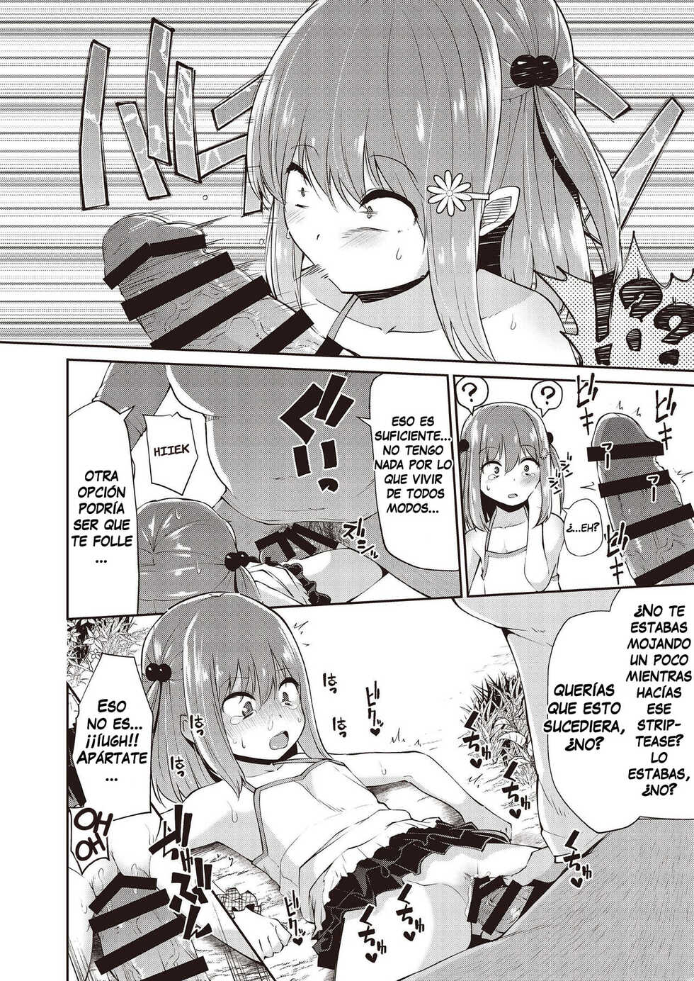 [Fetishism Pocket (Various)] Mesugaki Wakarase Goudou | Poniendo a las mocosas cachondas en su lugar: una antología [Spanish] {MetamorfosiS} [Digital] - Page 40