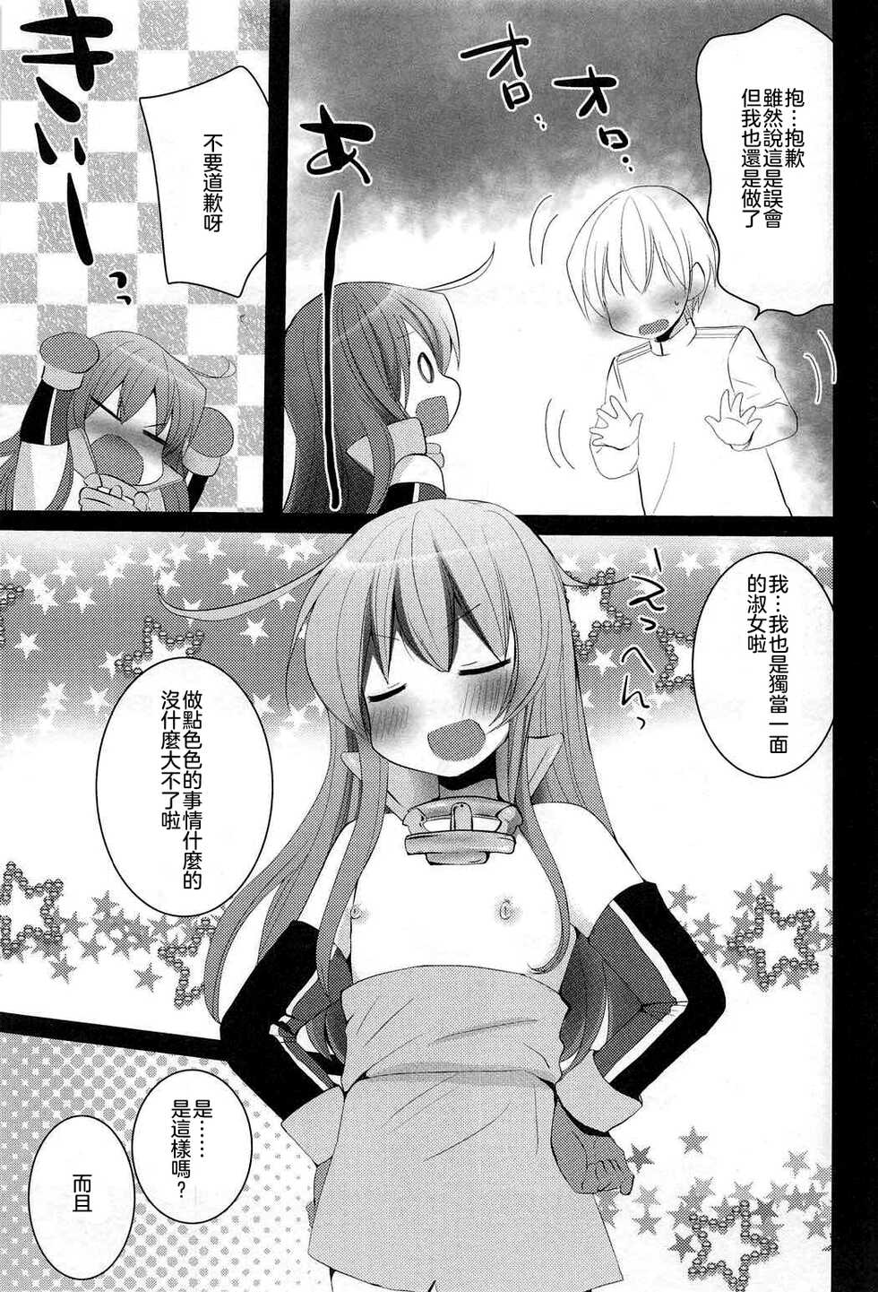 (C91) [Pikopikotei, Usagi Ame (Inoue Mitan, Iyohara Kansuke)] Shireikan! Doushiyou Watashi Senkan ni Nacchatta (Kantai Collection -KanColle-) [Chinese] [星幽漢化組] - Page 25