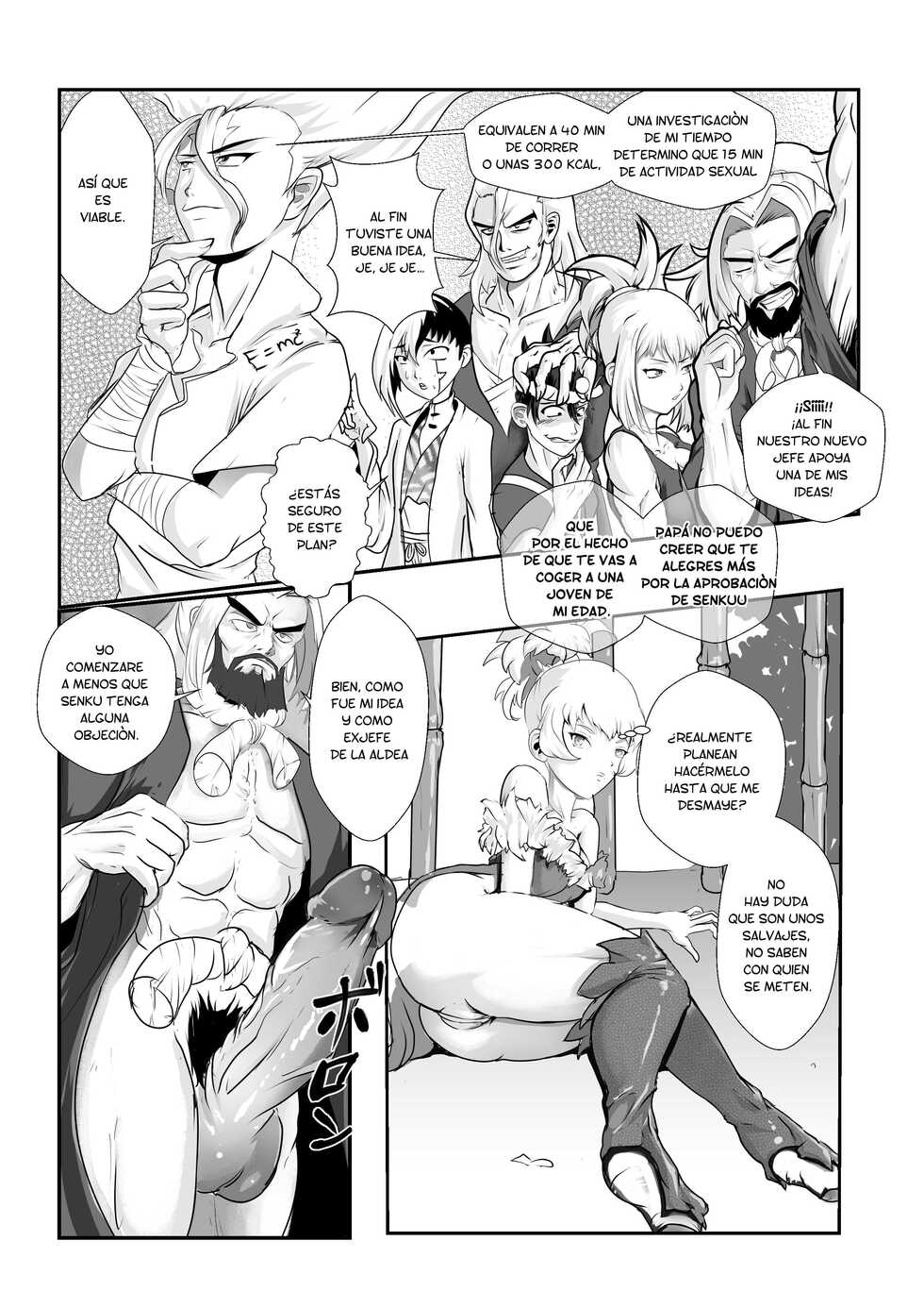 [Hell Candyman] Training Homura (Dr. STONE) [Español] - Page 6