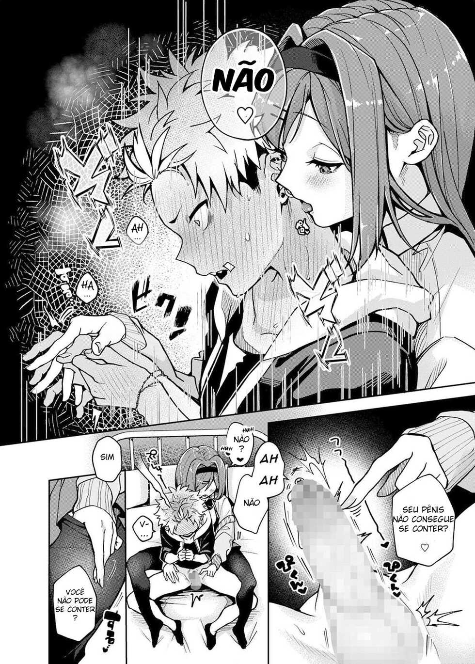 [Rifuroom (Rifuru)] Furyou Shounen-kun, Ecchi na Onee-san ni Ijiwaru Saremakuri | Um Menino Delinquente é Provocado por uma Lasciva Onee-san [Portuguese-BR] [DiegoVPR] [Digital] - Page 21