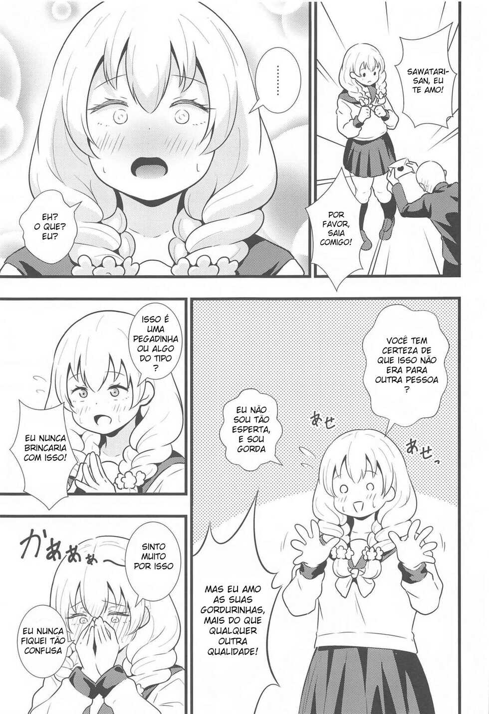 [Circle Tokomaya (Tokomaya Keita)] Buttokute mo Oshi ni wa Yowai Miwa-chan (13 Sentinels: Aegis Rim) [Portuguese-BR] [DiegoVPR] - Page 2