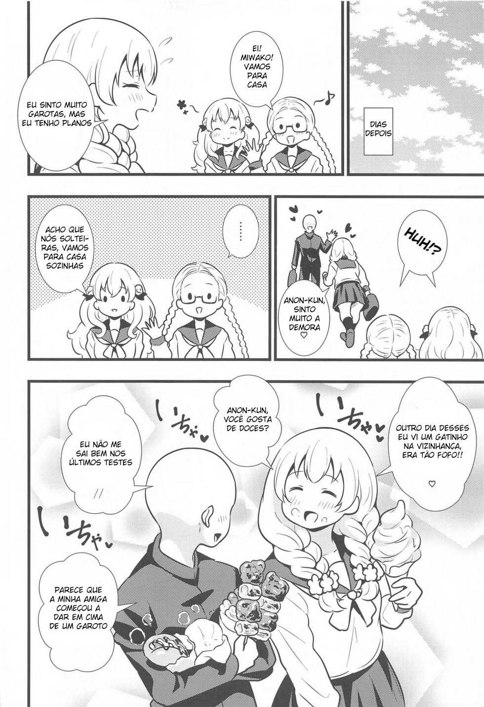 [Circle Tokomaya (Tokomaya Keita)] Buttokute mo Oshi ni wa Yowai Miwa-chan (13 Sentinels: Aegis Rim) [Portuguese-BR] [DiegoVPR] - Page 3