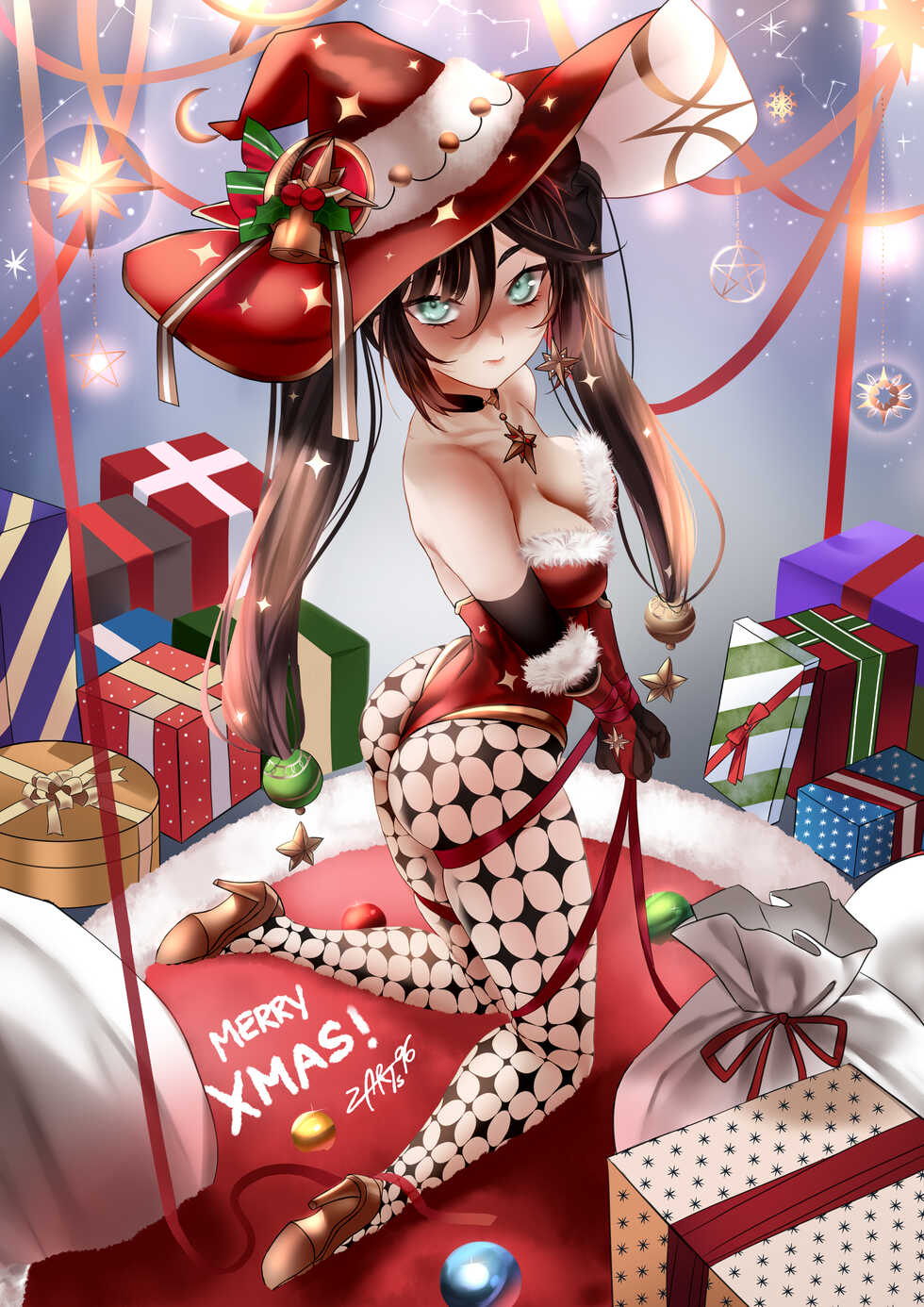 [Zasshu] Mona (Christmas) (Genshin Impact) - Page 11