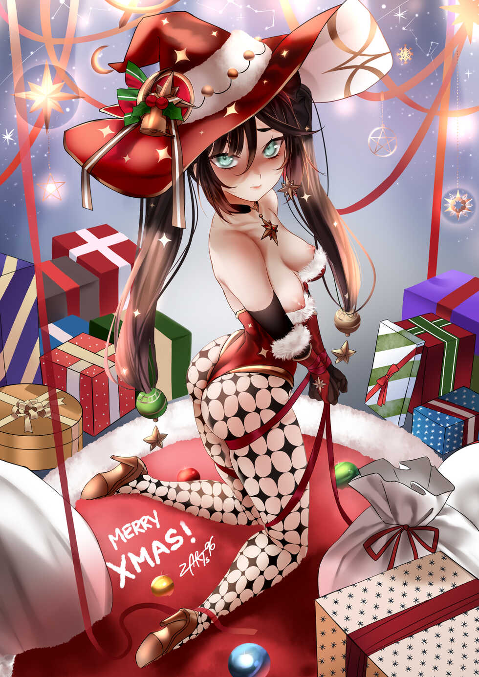 [Zasshu] Mona (Christmas) (Genshin Impact) - Page 17