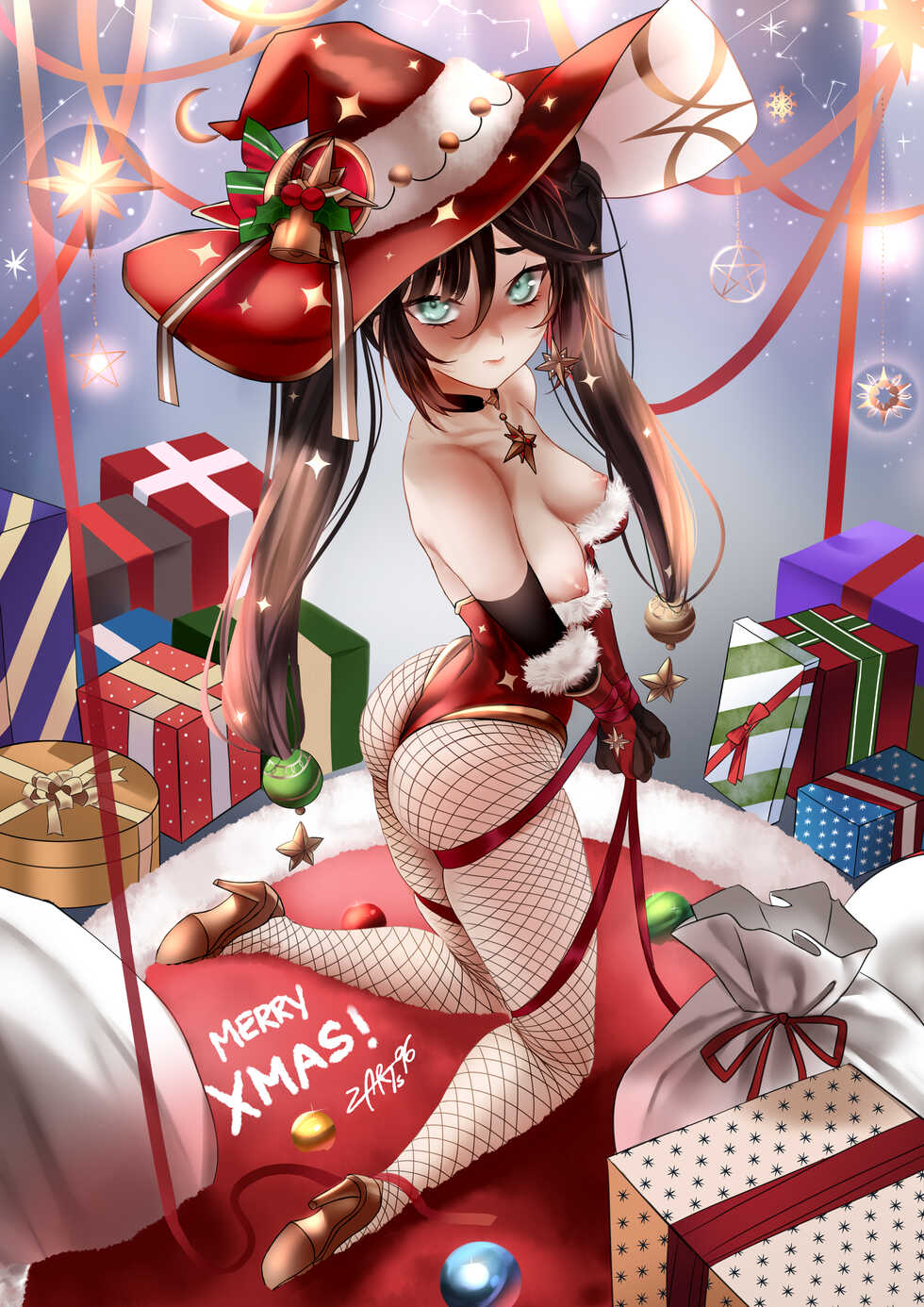 [Zasshu] Mona (Christmas) (Genshin Impact) - Page 18