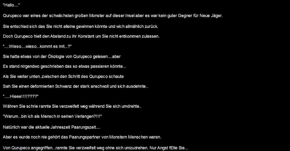 [DEEP RISING (THOR)] Monster Hunter Ryoujoku CG Shuu ~MonHun Nisshi Hanshokuki~ (Monster Hunter) [German] [Lord Takero] - Page 33