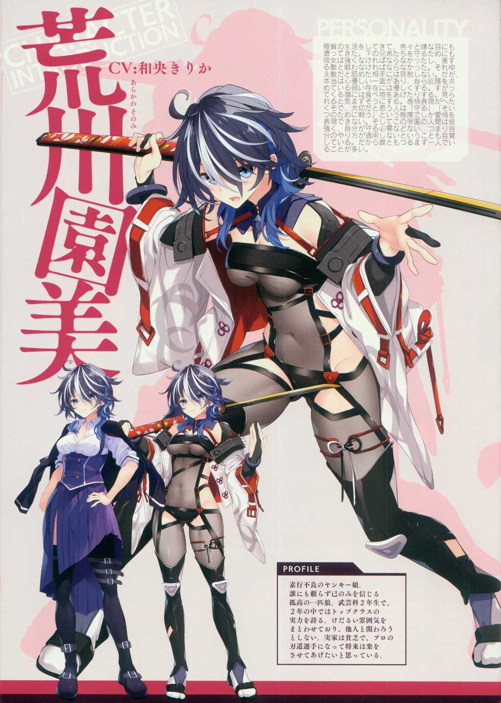 [CRYSTALIA] CRYSTALIA 4thPROJECT Akatsuki Yureru Koi Akari AKATSUKI ART BOOK - Page 29