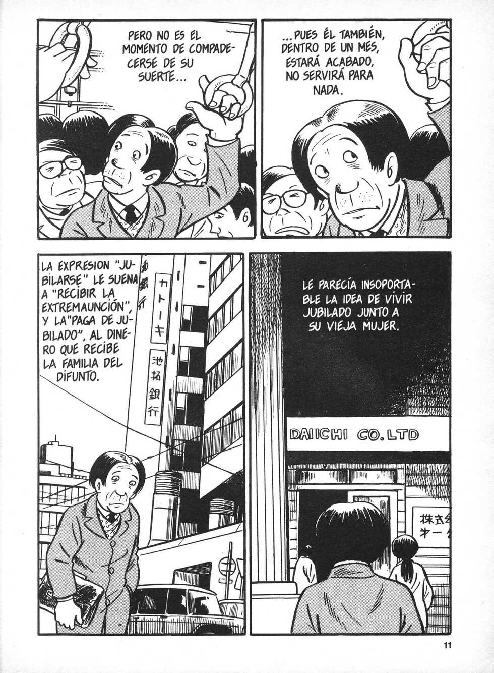 [Yoshihiro Tatsumi] Que triste es la Vida [Spanish] - Page 11