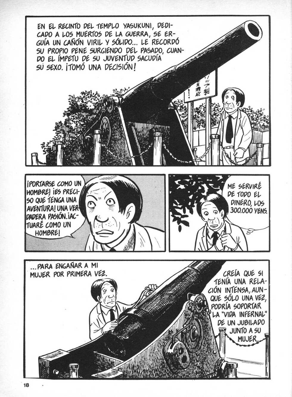 [Yoshihiro Tatsumi] Que triste es la Vida [Spanish] - Page 18