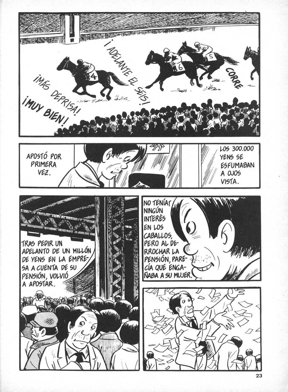 [Yoshihiro Tatsumi] Que triste es la Vida [Spanish] - Page 23