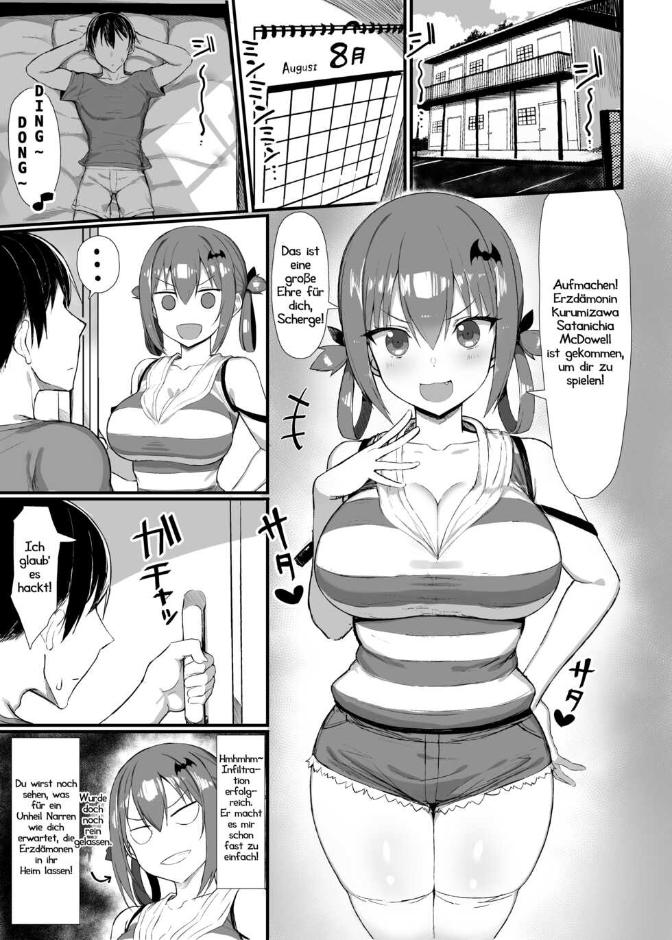 [MOSQUITONE. (Great Mosu)] Koisuru Dai Akuma 2 | Können Dämonen lieben? 2 (Gabriel DropOut) [German] [Haigen] [Digital] - Page 2