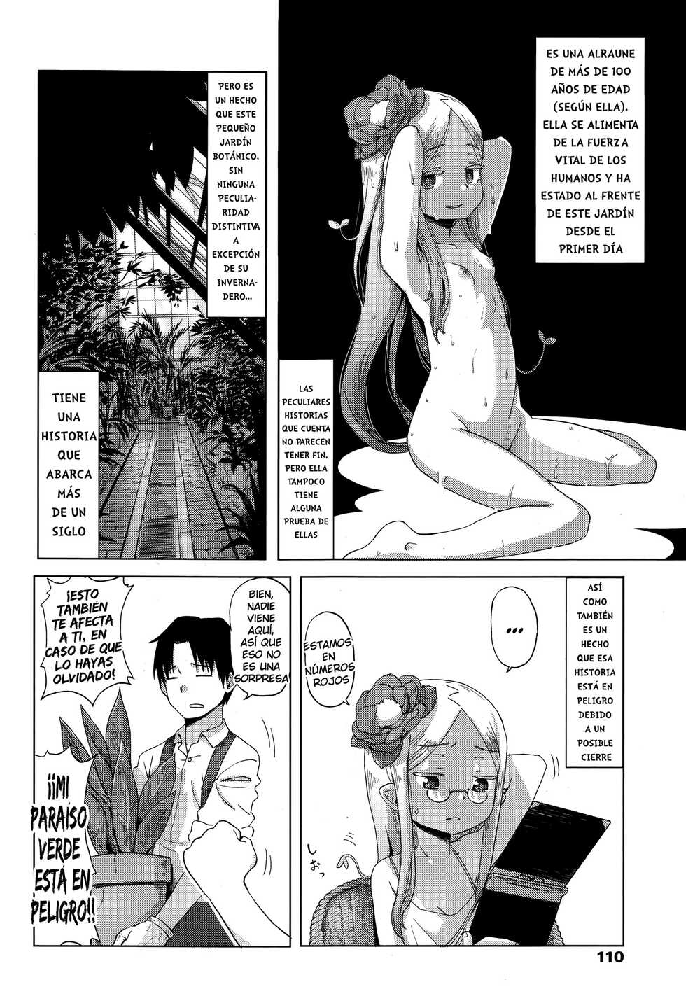 [Uchuu Ika] Hana no Kokoro to Keieijutsu | The Heart of a Flower, and its Care (Towako Go) [Spanish] [kalock] - Page 6