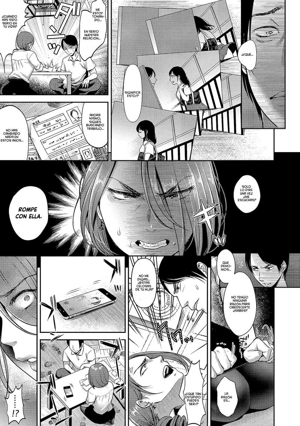 [Nanahoshi Tento] TABOO (Yarisugi Shoujo no Kowashikata.) [Spanish] [Nyochiyo] [Digital] - Page 36