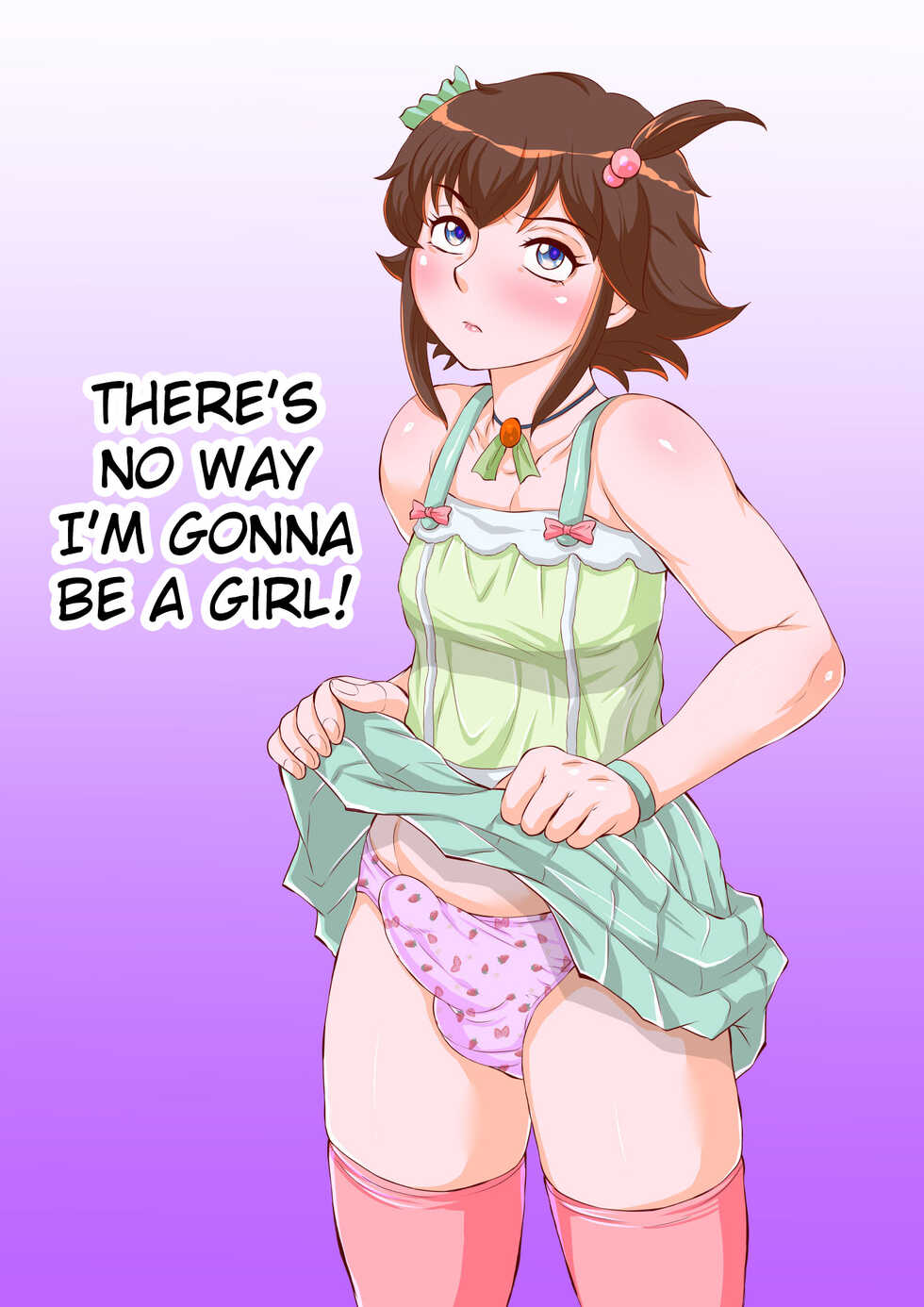 [Fuusen Club "Kuroshiki!" (Fuusen Club)] Ore ga Otokonoko ni Naru Wake ga Nai! [English] [Fated Circle] - Page 2