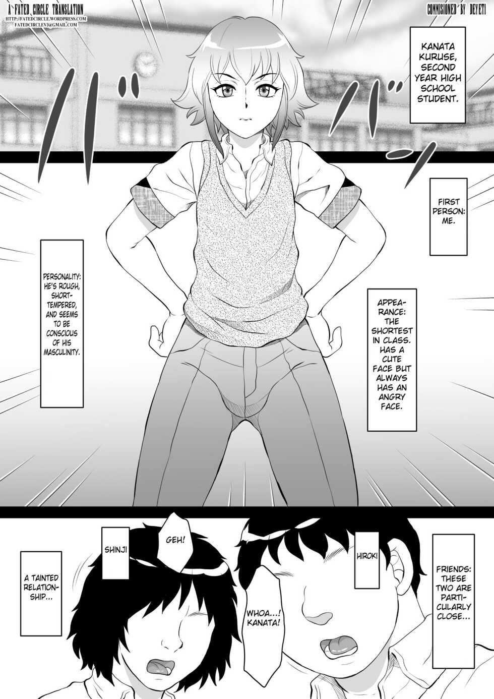 [Fuusen Club "Kuroshiki!" (Fuusen Club)] Ore ga Otokonoko ni Naru Wake ga Nai! [English] [Fated Circle] - Page 3