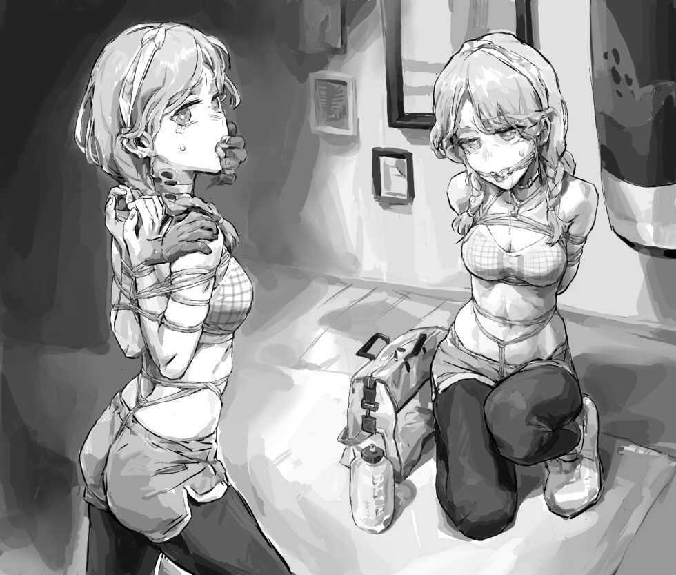 [guangmi] 蓝毒妹妹的紧缚柔软体操 - Page 4