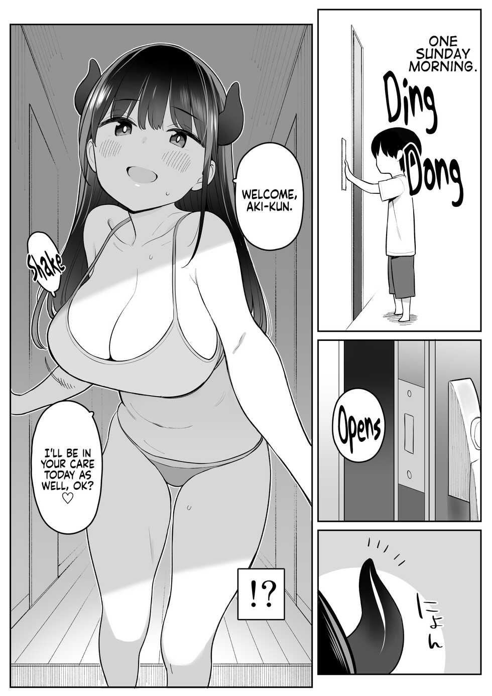 [Higuma-ya (Nora Higuma)] Mijika na Onee-san ga Succubus datta node Sakusei sareru Ohanashi | The Story of How The Big Sister Neighbor Squeezed My Semen Because She was a Succubus [English] [Coffedrug] - Page 24