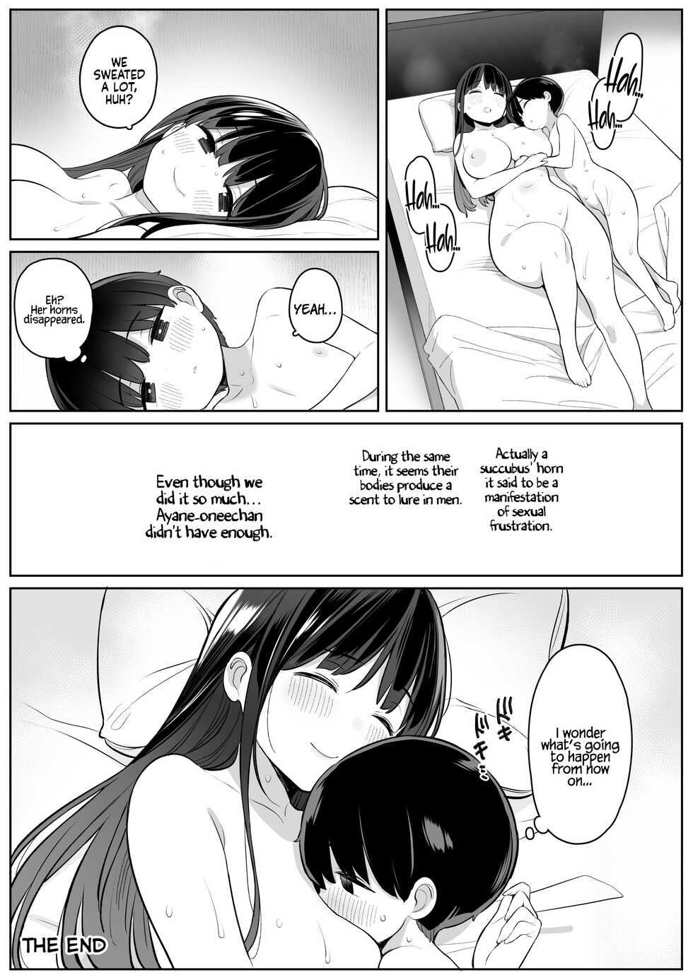 [Higuma-ya (Nora Higuma)] Mijika na Onee-san ga Succubus datta node Sakusei sareru Ohanashi | The Story of How The Big Sister Neighbor Squeezed My Semen Because She was a Succubus [English] [Coffedrug] - Page 39