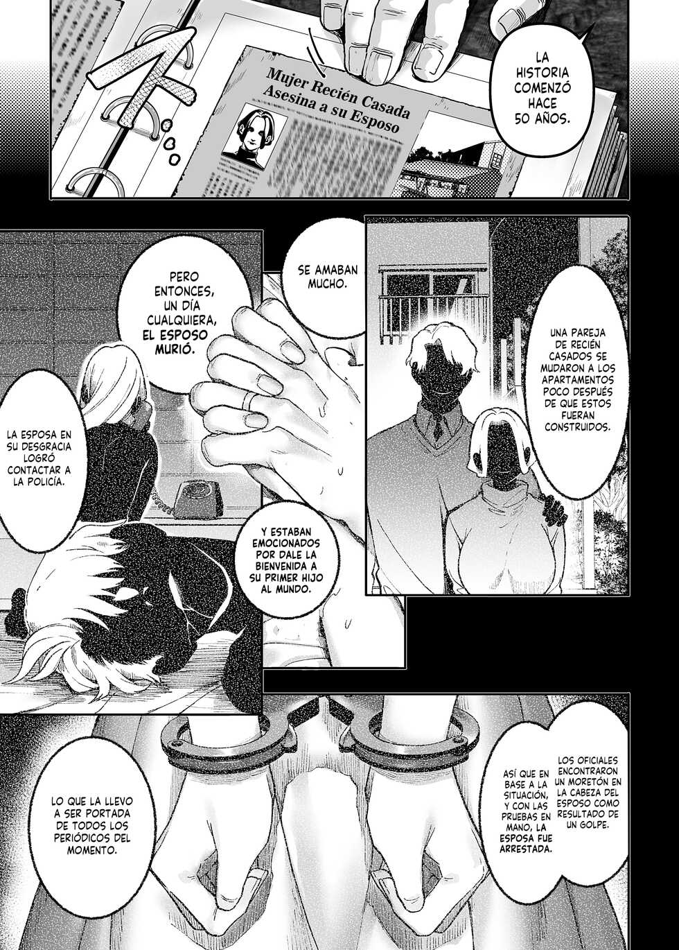 [Yolki Palki (Rororogi Mogera)] Kko to Yamioji Raku -Paradise- | La Señorita K y el Hombre Doliente 2 [Spanish] [NekoCreme + Rakuen Traslations + Muslos no Sekai] - Page 15
