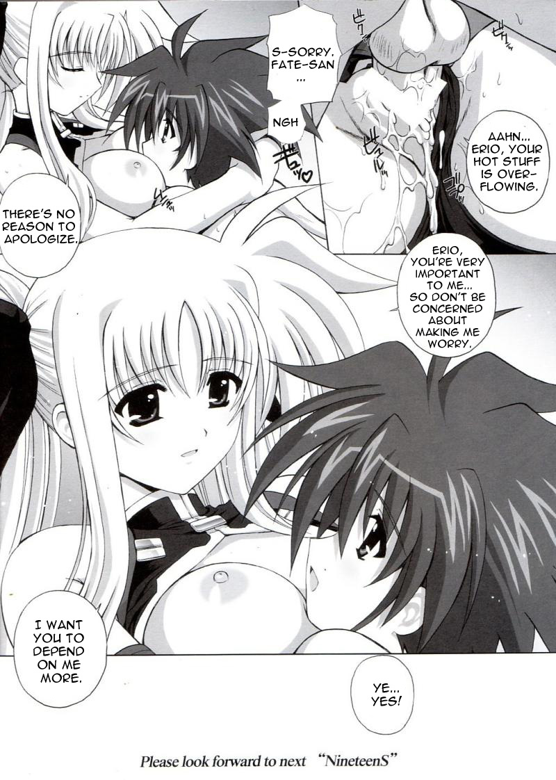 (COMIC1☆2) [Kamogawaya (Kamogawa Tanuki)] NINETEENS CLOCK UP! (Mahou Shoujo Lyrical Nanoha StrikerS) [English] - Page 21