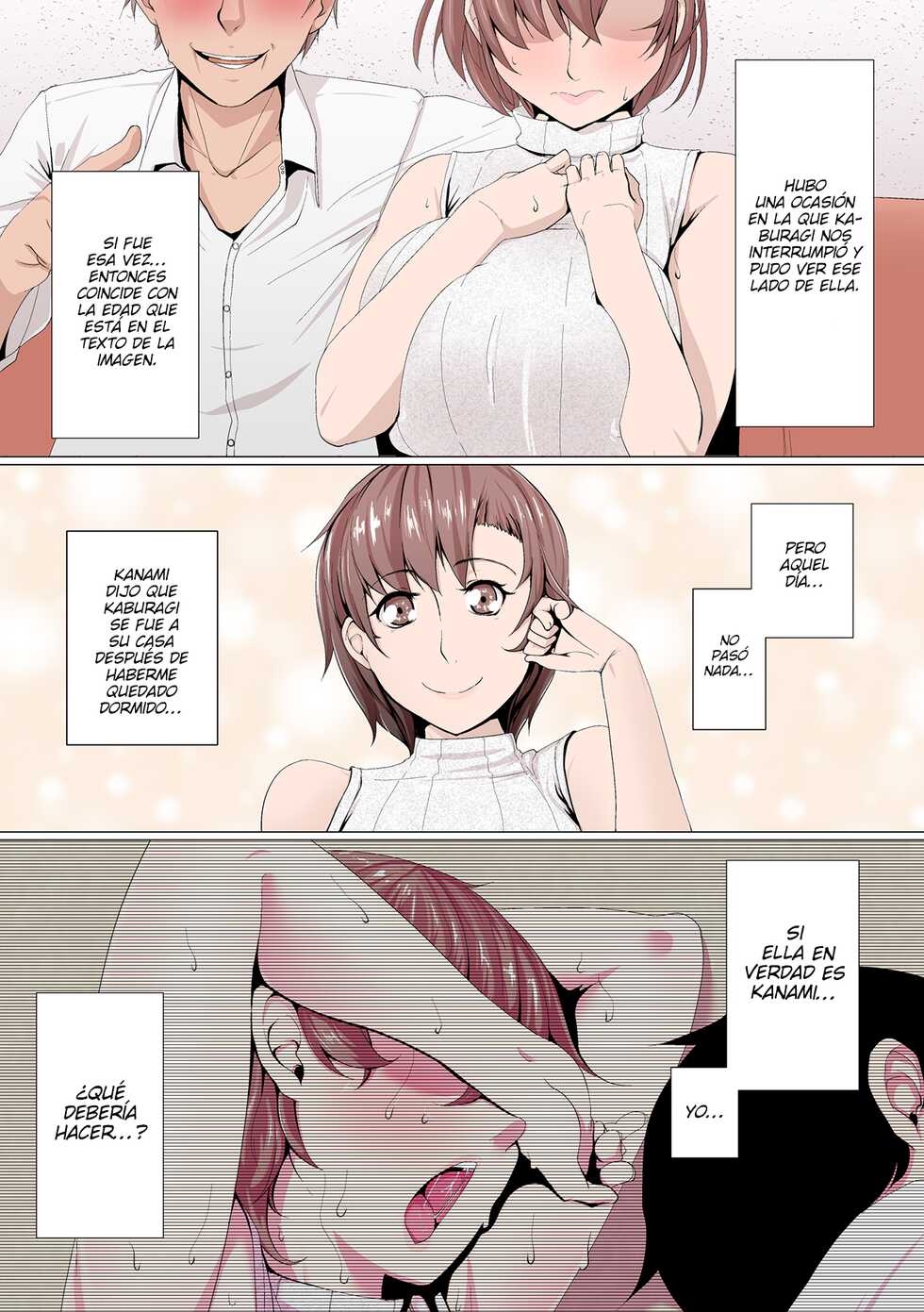 [Ver9] Oku-sama wa Aitsu no Niku Onaho ni Narimashita [Spanish] [Pildora Roja Traducciones] - Page 9