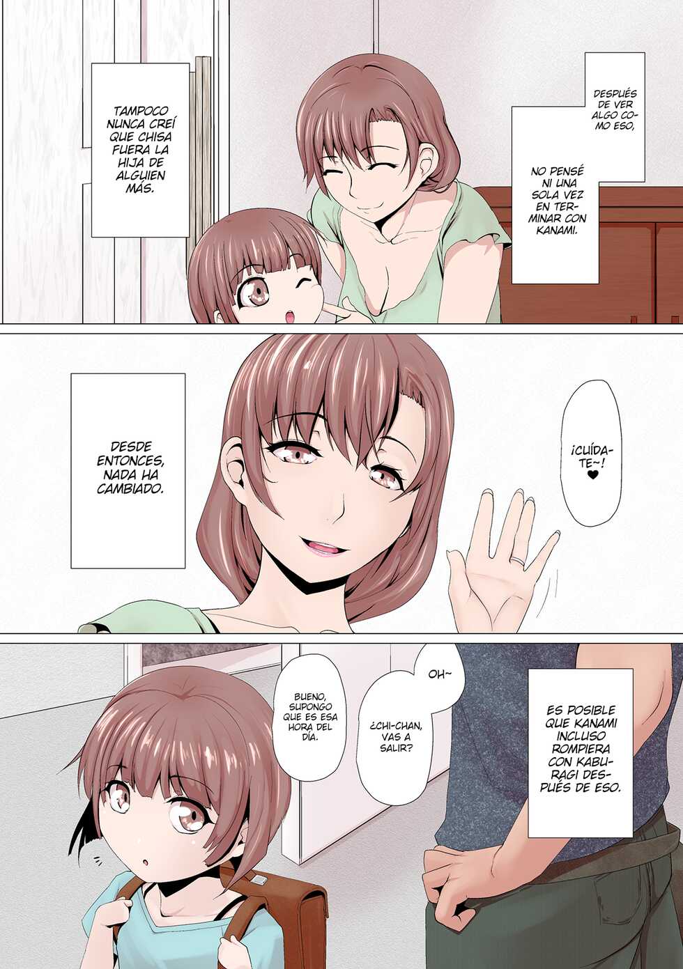 [Ver9] Oku-sama wa Aitsu no Niku Onaho ni Narimashita [Spanish] [Pildora Roja Traducciones] - Page 40