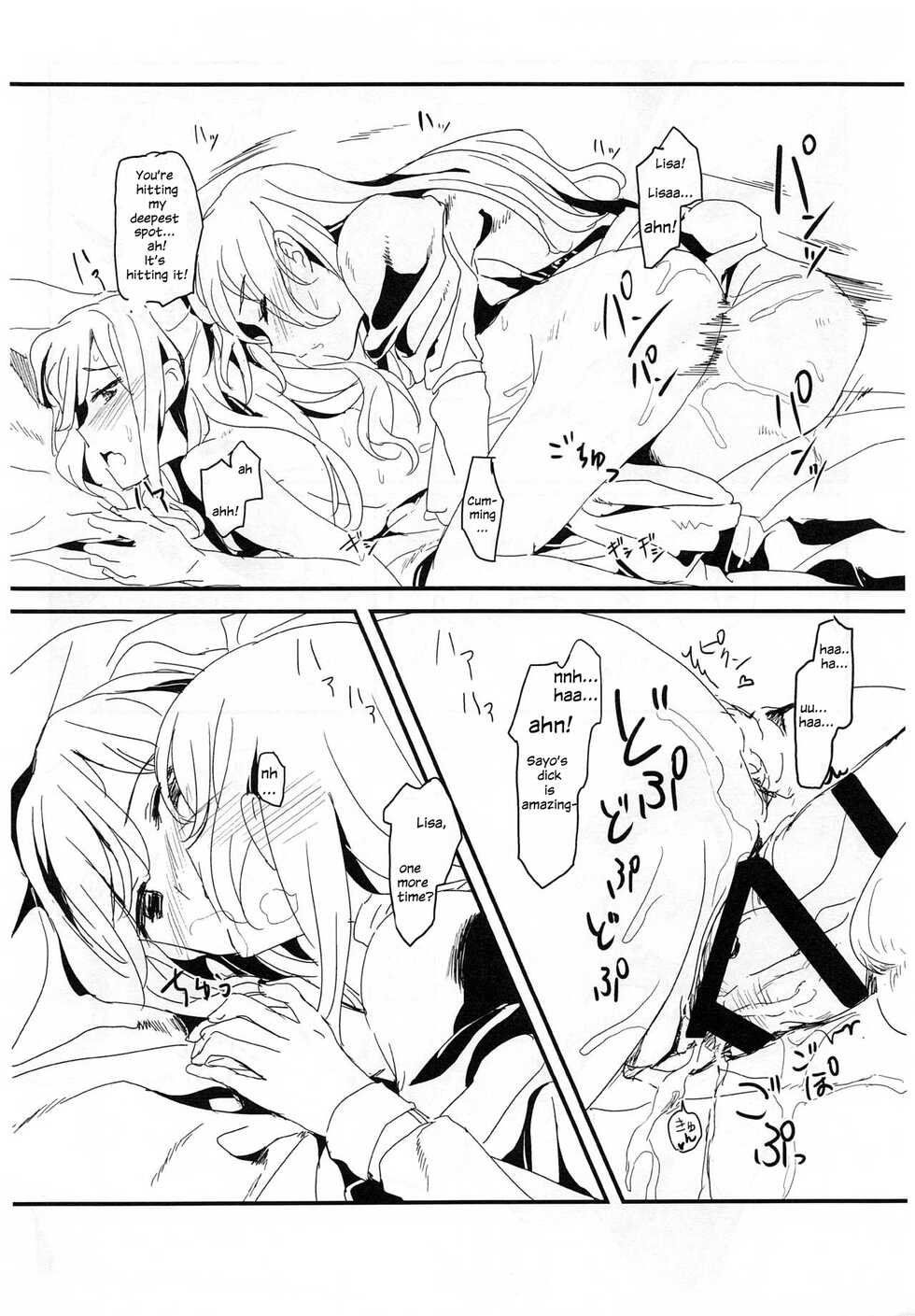 (C97) [Keruto (Hareta)] you make me! (BanG Dream!) [English] [Uselessbian Translations] - Page 17