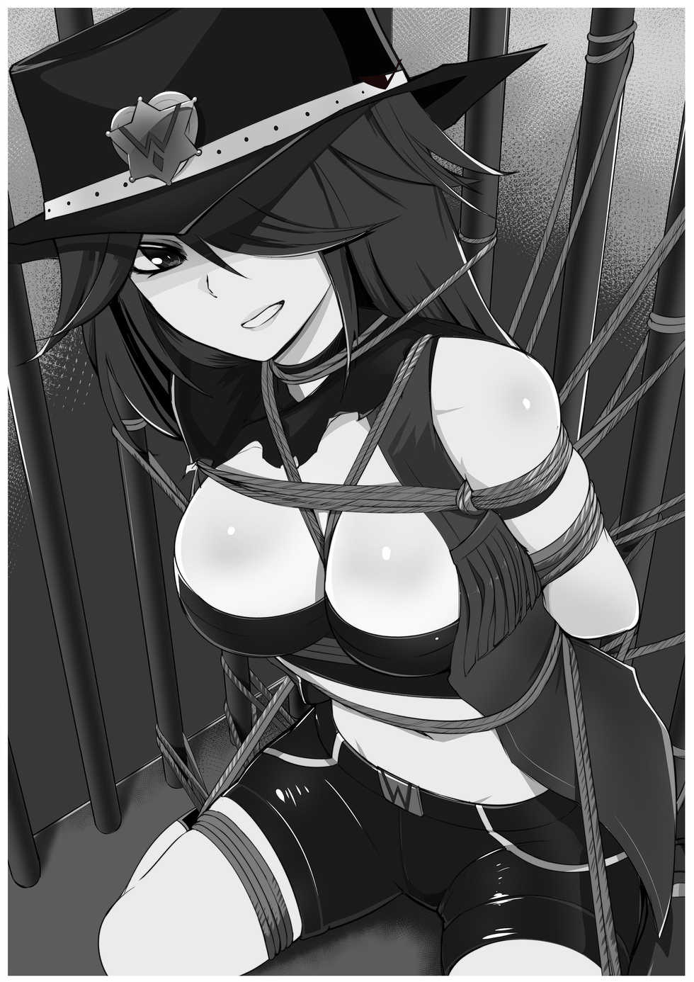 Mahou Shoujo Western Girls: Black & White - Page 11